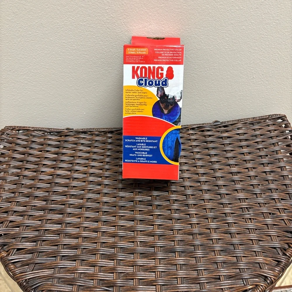 KONG Cloud Protective Pet Collar in Blue Size X-Small